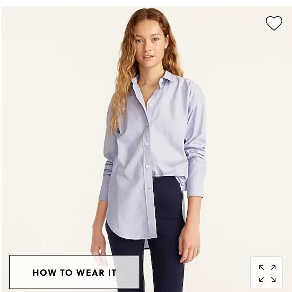 J. Crew less buttoned